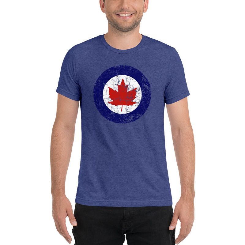 Men’s Canadian Airforce Roundel Short Sleeve T-Shirt BWE9549342923