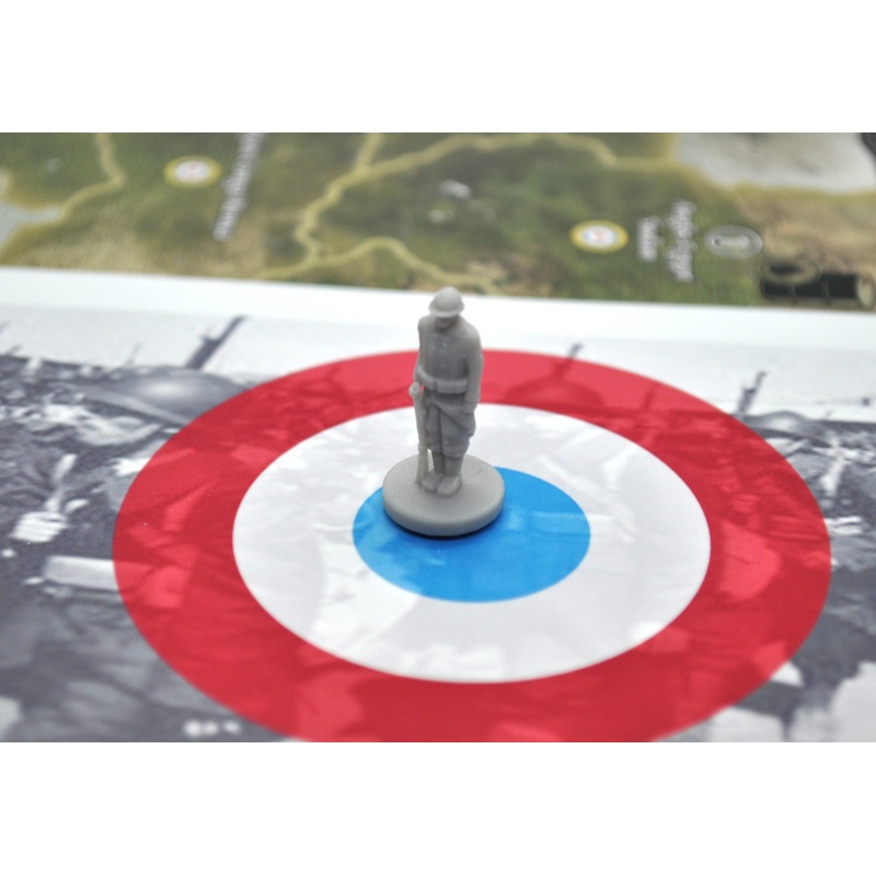 1/72 3D Printed WW2 French Infantry (x10)