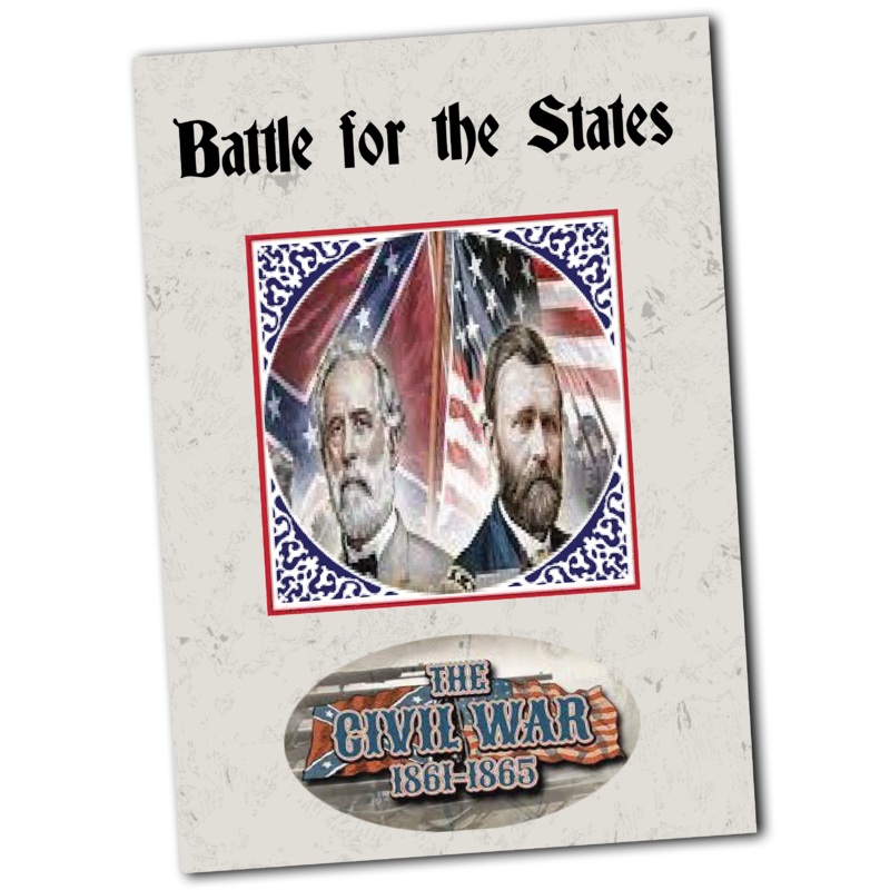 Printed Rule Book and Markers for General 6 Stars Battle for The States